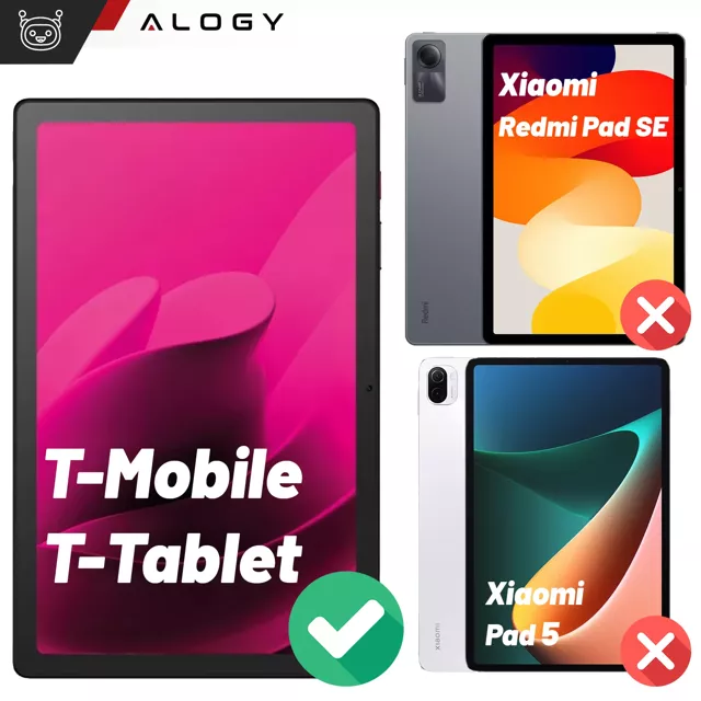 2x Szkło hartowane do T-Mobile T Tablet 5G 10.36" na tablet ekran Alogy Screen Protector Pro+ 9H