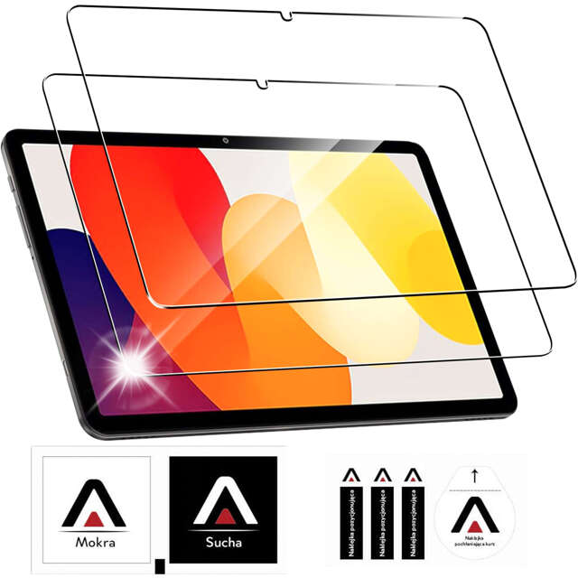 2x Szkło hartowane do Xiaomi Redmi Pad SE 11.0” 2023 na tablet ekran Alogy Screen Protector Pro+ 9H