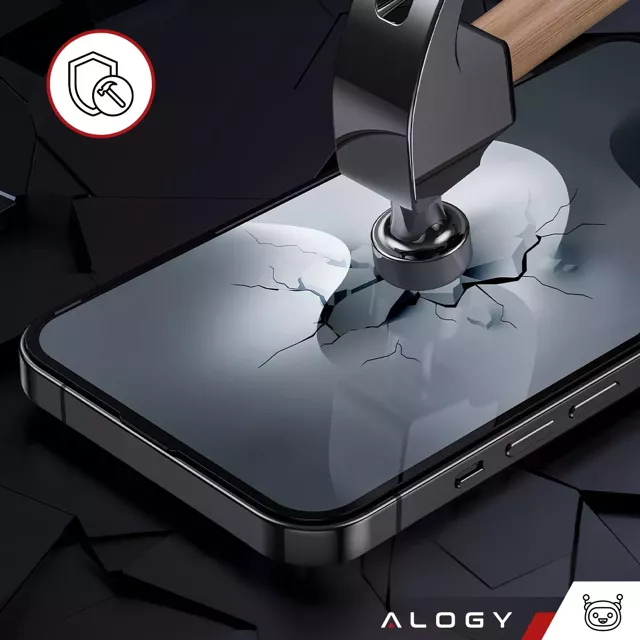 3w1 Zestaw Etui Hybrydowe + Szkło hartowane do Apple iPhone 16 obudowa ochronna Hybrydowe MagSafe z ochroną obiektywu case na telefon Alogy 3in1 Case Pack Różowe