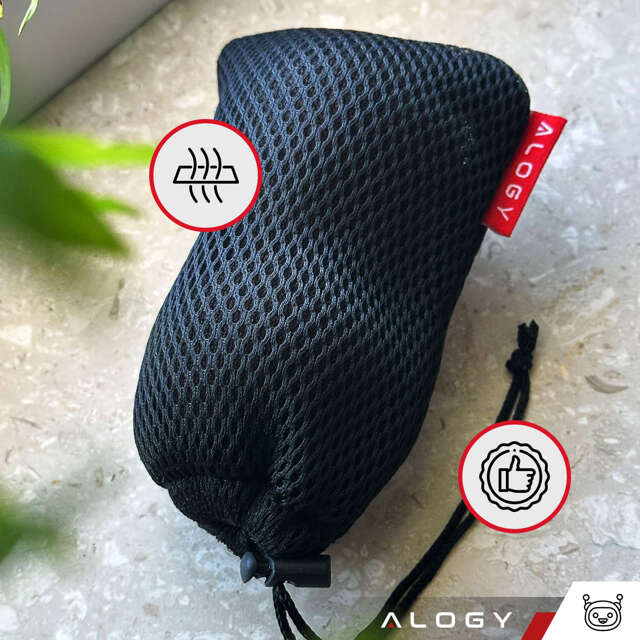 Alog ECO Zestaw 2 piłek Piłka korkowa do masażu mięśni masażer twarda mała Piłki korkowe 6cm i 5.3cm Woreczek sport fitness