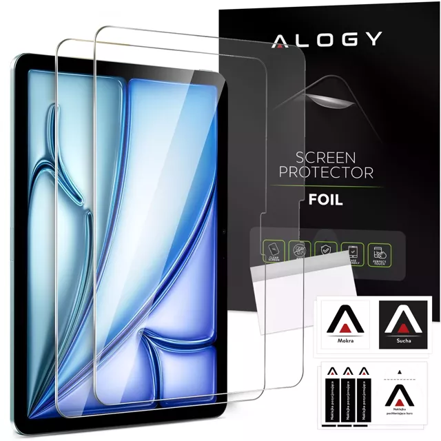 Alogy 2x Folia matowa Matte Paper Screen Feel do Apple iPad Air 6 11" 2024