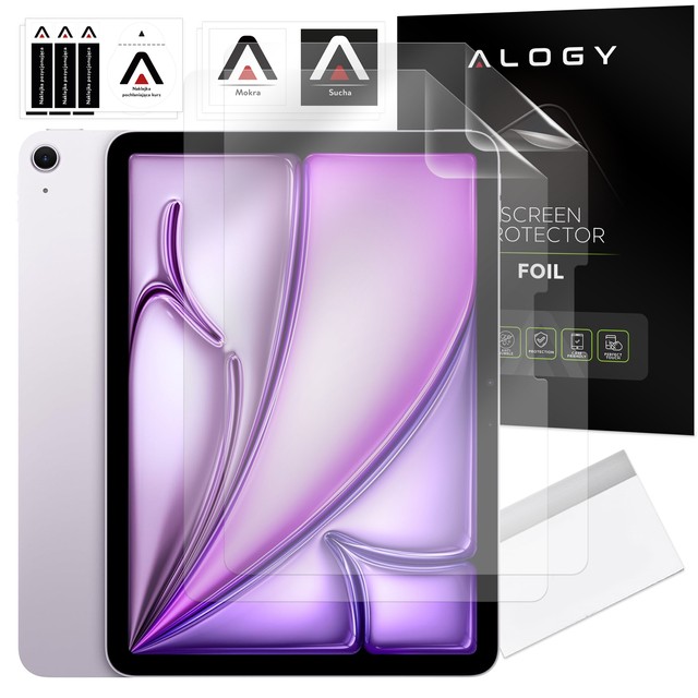 Alogy 2x Folia matowa Matte Paper Screen Feel do Apple iPad Air 6 11" 2024