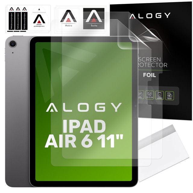 Alogy 2x Folia matowa Matte Paper Screen Feel do Apple iPad Air 6 11" 2024