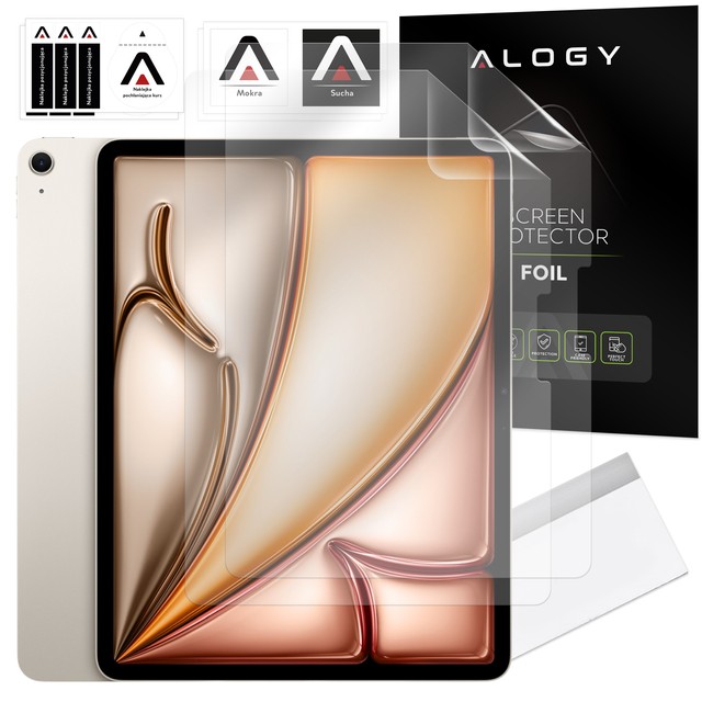 Alogy 2x Folia matowa Matte Paper Screen Feel do Apple iPad Air 6 13" 2024 / iPad Pro 13" 2024