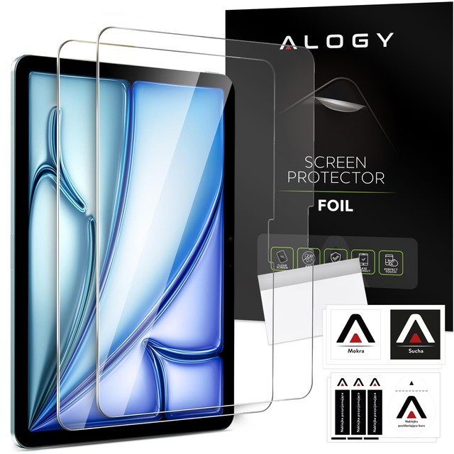 Alogy 2x Folia matowa Matte Paper Screen Feel do Apple iPad Air 6 13" 2024 / iPad Pro 13" 2024