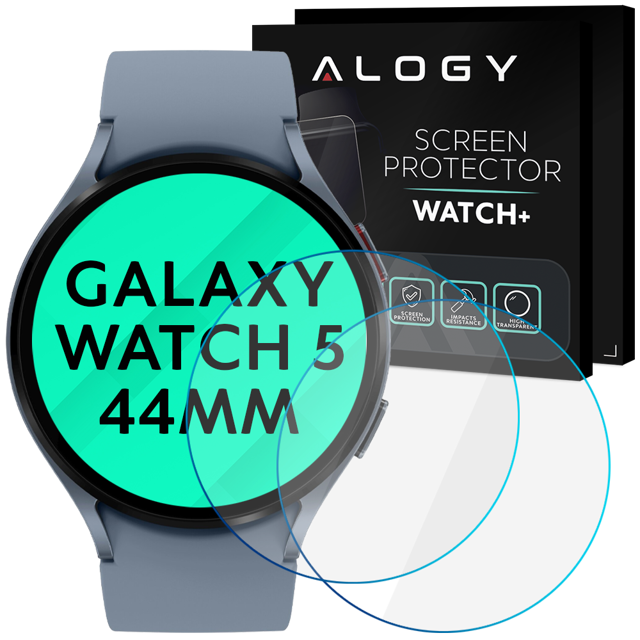 Alogy 2x Szkło Hartowane do smartwatcha do Samsung Galaxy Watch 5 44mm