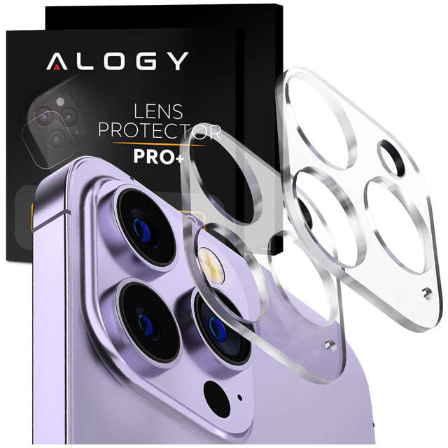 Alogy 2x Szkło hartowane do telefonu na aparat kamerę do Apple iPhone 14 Pro/ 14 Pro Max