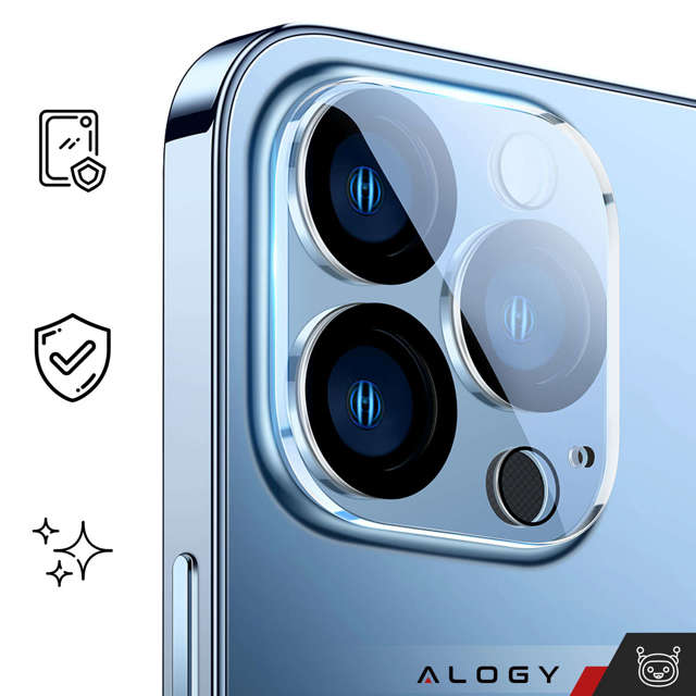 Alogy 2x Szkło hartowane do telefonu na aparat kamerę do Apple iPhone 15 Pro/ 15 Pro Max