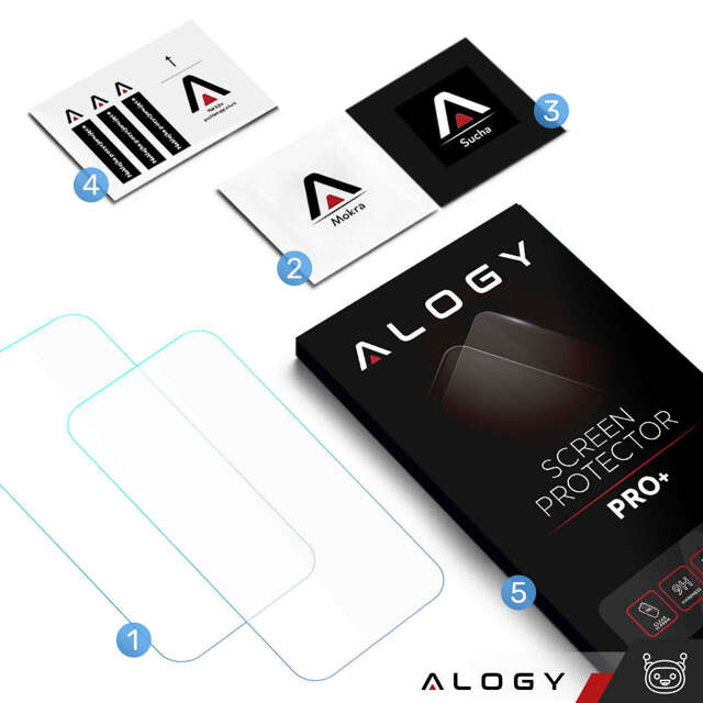 Alogy 2x Szkło hartowane na ekran do Nothing Phone 2 Screen Protector PRO+