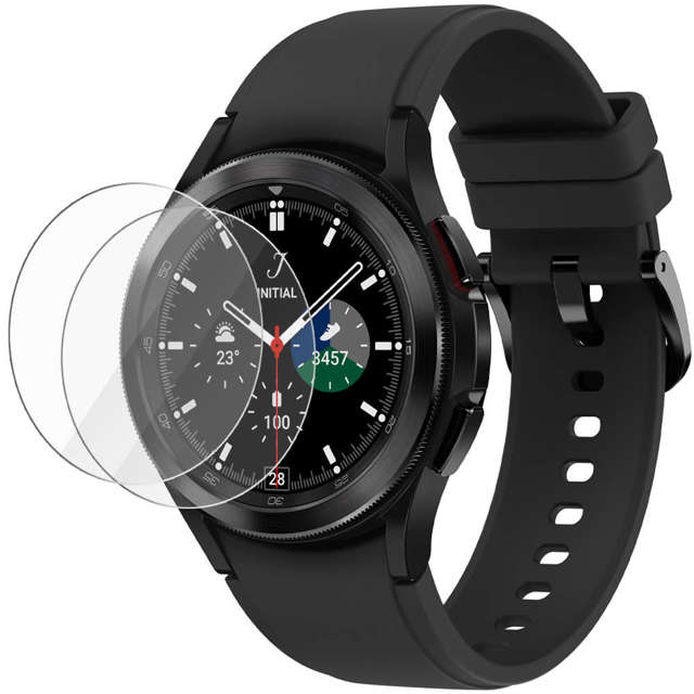 Alogy 2x Szkło ochronne do smartwatcha 9H do Samsung Galaxy Watch 4 Classic 42mm