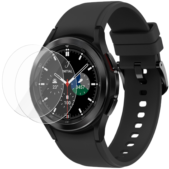 Alogy 2x Szkło ochronne do smartwatcha 9H do Samsung Galaxy Watch 4 Classic 46mm