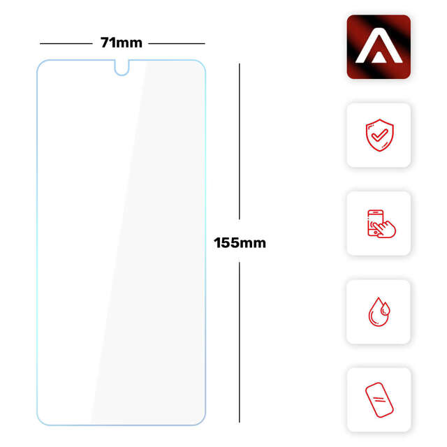 Alogy 3x Szkło hartowane do Galaxy S24+ Plus na ekran + 2x szkło na obiektyw Screen Protector Pro+ 9H