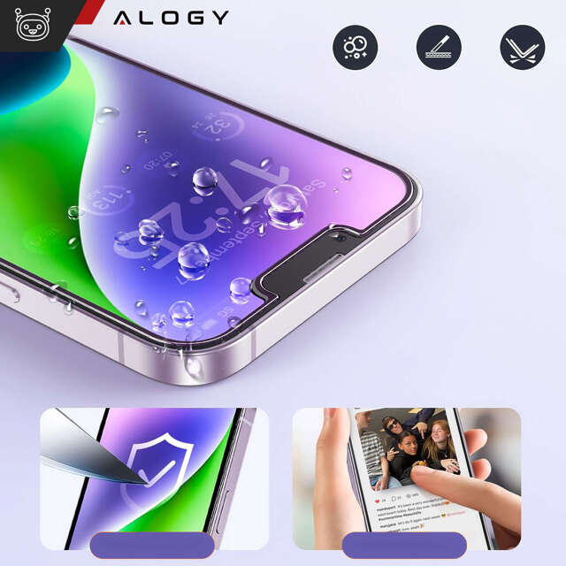 Alogy 3x Szkło hartowane do Galaxy S24 Ultra na ekran + 2x szkło na obiektyw Screen Protector Pro+ 9H