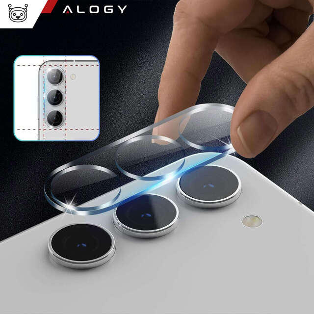 Alogy 3x Szkło hartowane do Galaxy S24 na ekran + 2x szkło na obiektyw Screen Protector Pro+ 9H