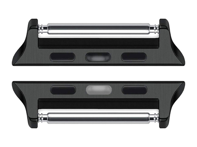 Alogy Adapter zapięcie do paska do Apple Watch 42/44/45mm Czarny