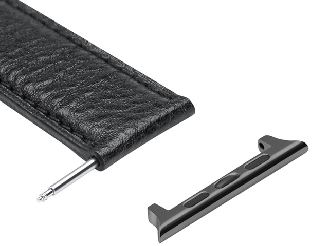 Alogy Adapter zapięcie do paska do Apple Watch 42/44/45mm Czarny