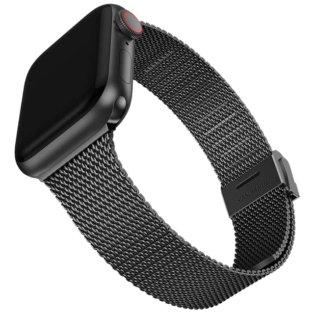 Alogy Bransoleta Milanese do zegarka pasek do Apple Watch 38/40/41mm Czarna