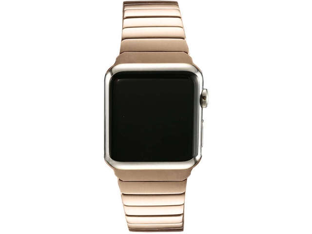 Alogy Bransoleta Stainless Steel do Apple Watch 38/40/41mm Różowe złoto