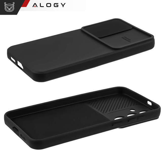 Alogy Camshield Etui do Samsung Galaxy S24 pancerne obudowa ochrona aparatu czarne