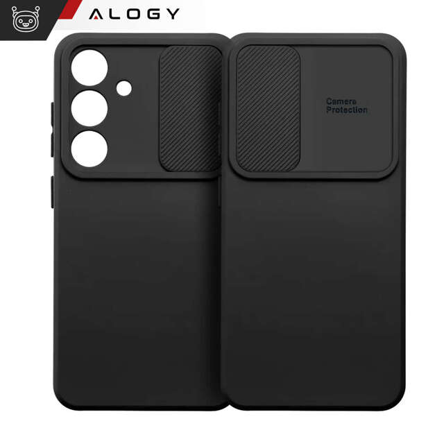 Alogy Camshield Etui do Samsung Galaxy S24 pancerne obudowa ochrona aparatu czarne