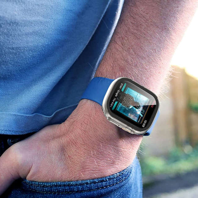 Alogy Classic Case Etui ochronne 2w1 nakładka z szkłem do Apple Watch Ultra 49mm Przezroczyste