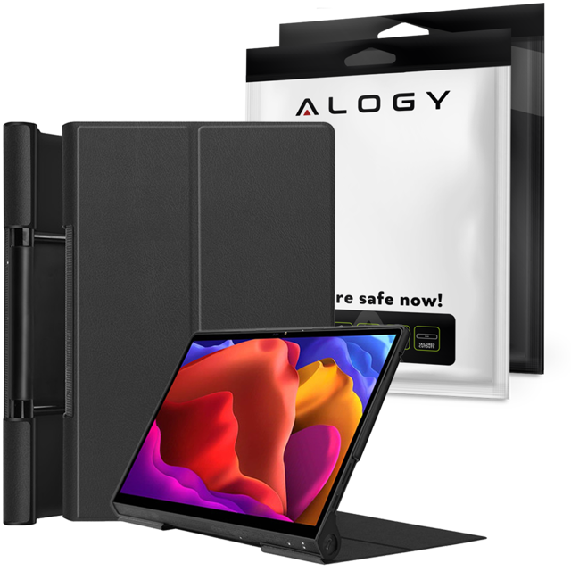 Alogy Etui Book Cover Case do Lenovo Yoga Tab 13" YT-K606F, YT-K606L Czarny