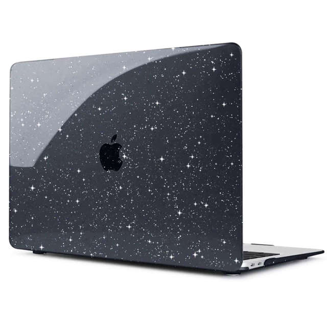 Alogy Etui Hard Case do Apple MacBook Air 13 M1 2020 Glitter Black