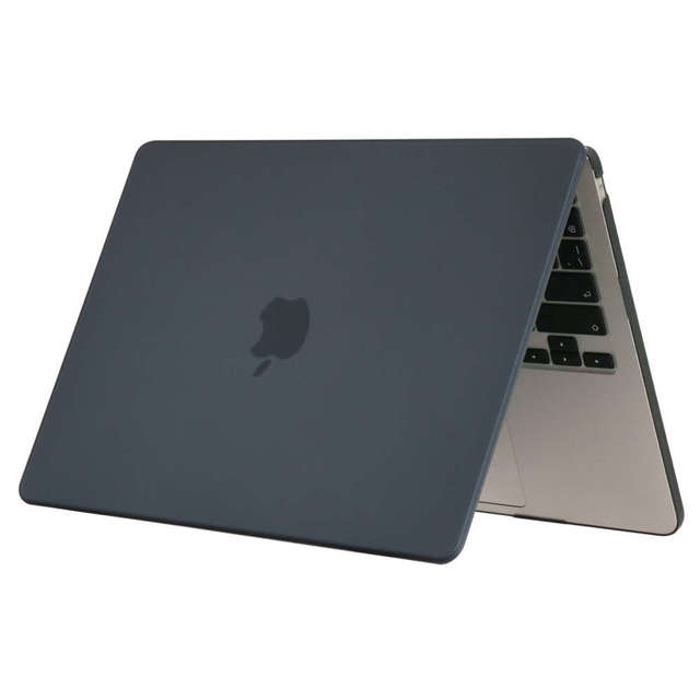 Alogy Etui Hard Case do Apple Macbook Air 13 2022 M2 Matowy Czarny