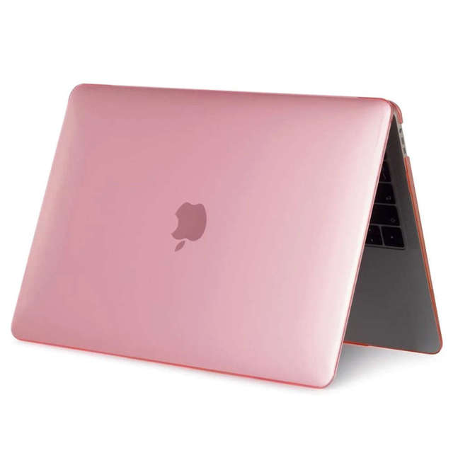 Alogy Etui Hard Case do Apple Macbook Pro 14 2021 A2442 Matowy Różowy