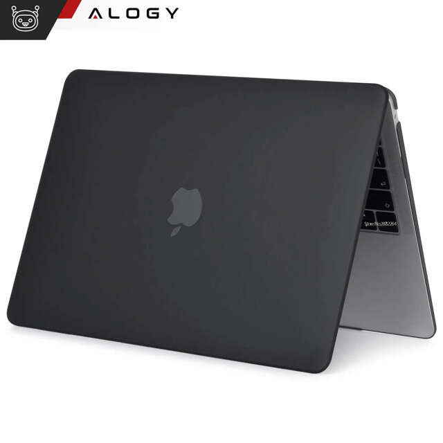 Alogy Etui Hard Case ochronne do Apple Macbook Air 15 M2 2023 A2941 matowe Czarne