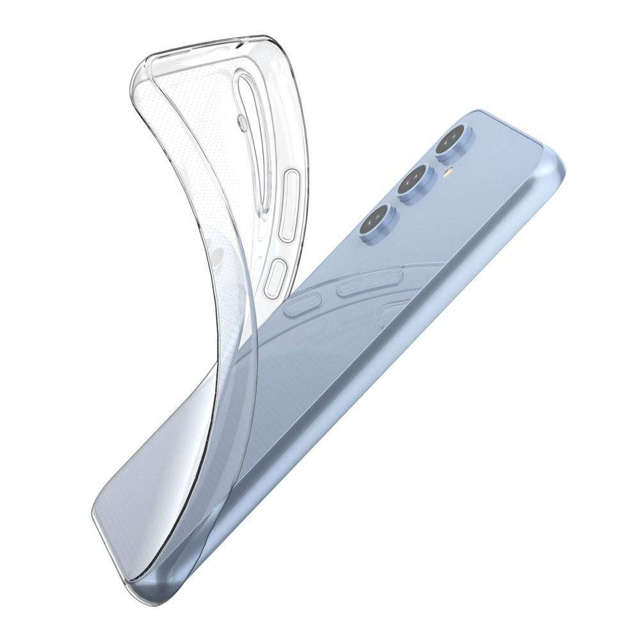 Alogy Etui Silikonowe ochronne TPU obudowa do Samsung Galaxy A54 Przezroczyste