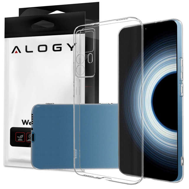 Alogy Etui Silikonowe ochronne TPU obudowa do Xiaomi 12T / 12T Pro Przezroczyste