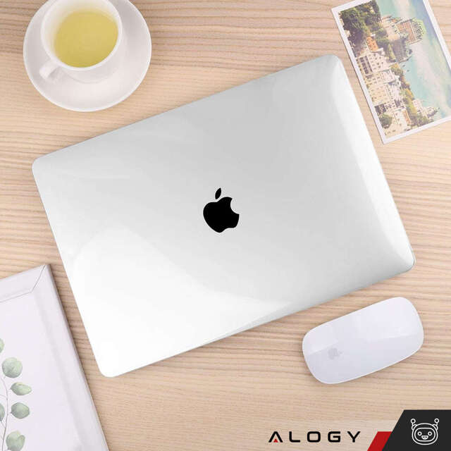 Alogy Etui do Macbook Air 15 M2 2023 A2941 Case obudowa pokrowiec Clear Hard Cover Przezroczyste