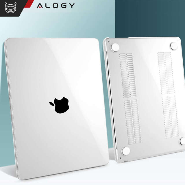 Alogy Etui do Macbook Air 15 M2 2023 A2941 Case obudowa pokrowiec Clear Hard Cover Przezroczyste