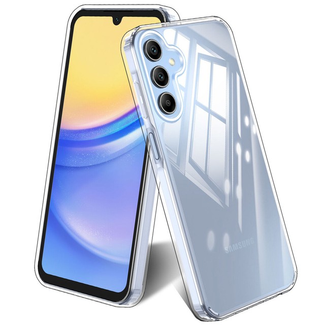 Alogy Etui do Samsung Galaxy A15 4G/5G, Galaxy A25 5G obudowa plecki futerał Hybrid Clear Case Przezroczyste