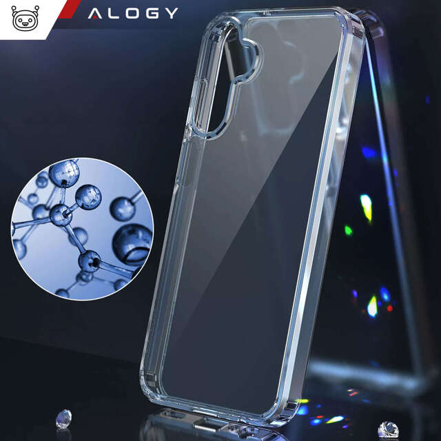 Alogy Etui do Samsung Galaxy A15 4G/5G, Galaxy A25 5G obudowa plecki futerał Hybrid Clear Case Przezroczyste