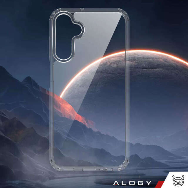 Alogy Etui do Samsung Galaxy A15 4G/5G, Galaxy A25 5G obudowa plecki futerał Hybrid Clear Case Przezroczyste