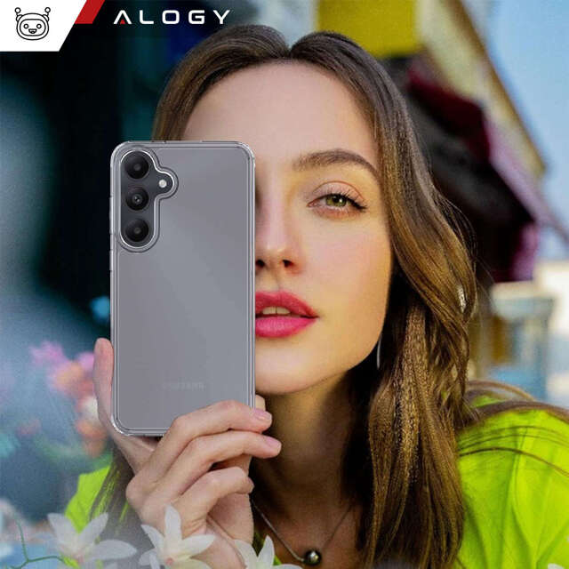 Alogy Etui do Samsung Galaxy A35 5G obudowa plecki futerał Hybrid Clear Case Przezroczyste