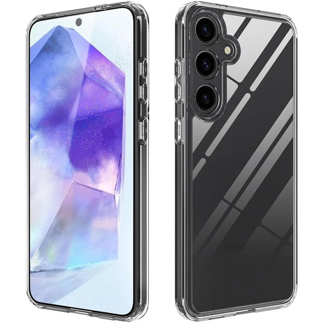 Alogy Etui do Samsung Galaxy A35 5G obudowa plecki futerał Hybrid Clear Case Przezroczyste