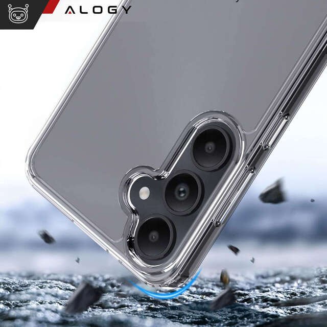 Alogy Etui do Samsung Galaxy A35 5G obudowa plecki futerał Hybrid Clear Case Przezroczyste