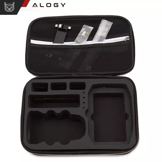 Alogy Etui do drona DJI Mavic Mini 2 pokrowiec twarda obudowa case Czarny