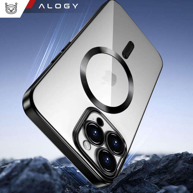 Alogy Etui do iPhone 15 Pro MagSafe Case Glamour Luxury Ring obudowa