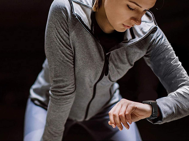 Alogy Etui do smartwatcha silikonowe z folią ochronną do Huawei Watch Fit