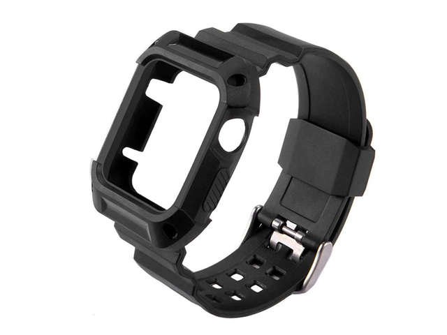 Alogy Etui do smartwatcha z paskiem Armor Case do Apple Watch 1/2/3 38mm