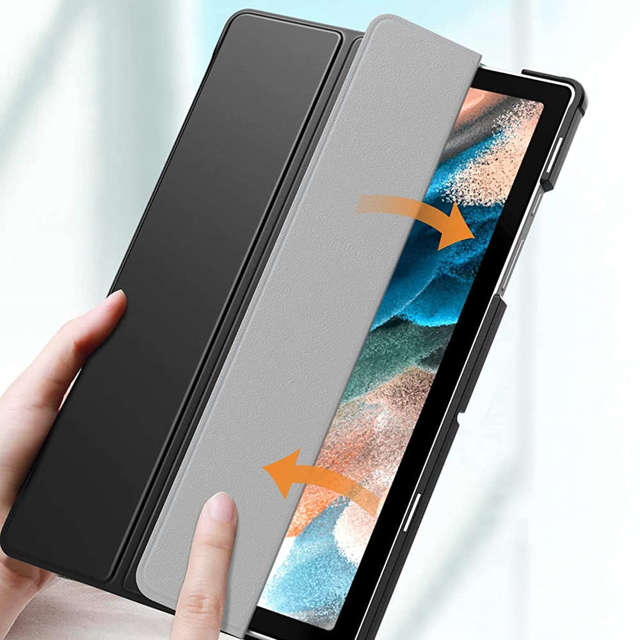 Alogy Etui do tabletu Smart Book do Samsung Galaxy Tab A8 2021 SM-X200/SM-X205 Czarny