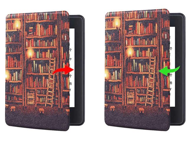 Alogy Etui na czytnik Smart Case do Kindle Paperwhite 4 2018/ 2019 Złota Biblioteka