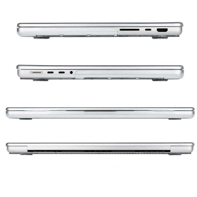 Alogy Etui na latop Hard Case do Apple Macbook Pro 14 2021 A2442 Przezroczyste