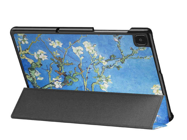 Alogy Etui na tablet Book Cover do Galaxy Tab A7 10.4 2020/ 2022 T500/T505 Kwitnący migdałowiec