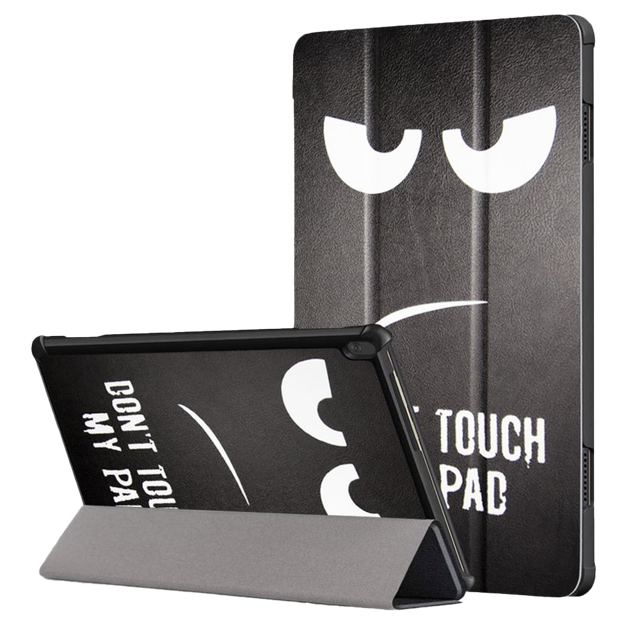 Alogy Etui na tablet Book Cover do Lenovo M10 TB-X505 F/L Don't Touch My Pad