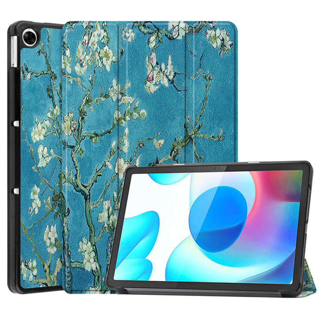 Alogy Etui na tablet Book Cover do Realme Pad Kwitnący migdałowiec (van Gogh)